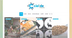 Desktop Screenshot of cieldefrancoise.com